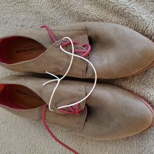 Faux Suede womans dress shoe